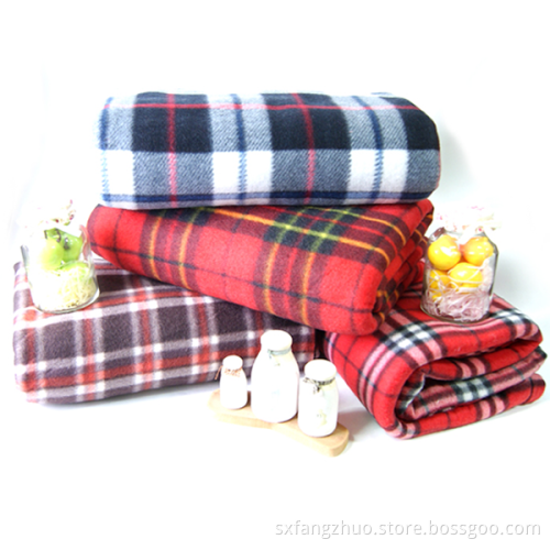 promotional products free sample rotary print osaka fleece blanket